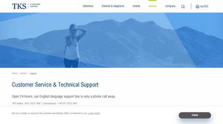 
                            2. TKS Customer Service & Technical Support