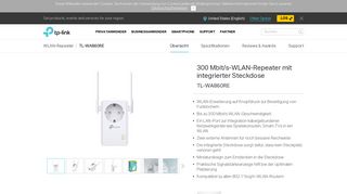 
                            3. TL-WA860RE | 300 Mbit/s-WLAN-Repeater mit integrierter ... - TP-Link