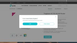 
                            3. TL-WR902AC | Tragbarer AC750-WLAN-Router | TP-Link Deutschland