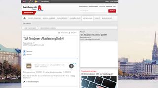 
                            13. TLA TeleLearn-Akademie gGmbH Internetprovider Hamburg ...