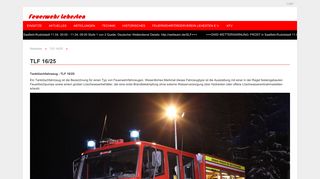 
                            11. TLF 16/25 - Feuerwehr Lehesten - Index