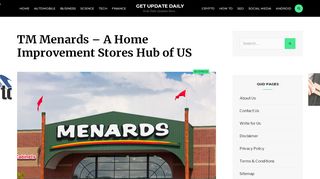 
                            2. TM Menards Login - Step by Step Login Procedure