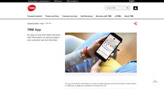
                            6. TMB App - App for Android or iPhone | Transports Metropolitans de ...
