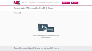 
                            6. ขั้นตอนการสมัคร TMB Internet Banking - ME by TMB