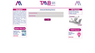 
                            4. TMB NetBanking - Customer Corner