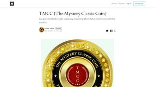 
                            5. TMCC (The Mystery Classic Coin) – Suhaib Ashraf – Medium