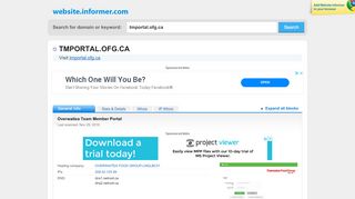 
                            8. tmportal.ofg.ca at WI. Overwaitea Team Member ... - Website Informer