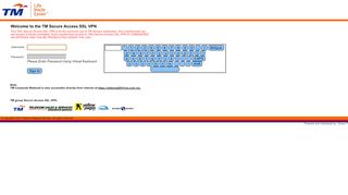 
                            1. TM's Secure Access SSL VPN (via ITSSO IPVPN) - TM Secure VPN