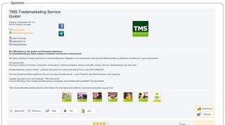 
                            4. TMS Trademarketing Service GmbH in 60314 Frankfurt am Main