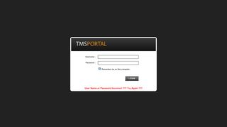 
                            7. TMS Transportation Portal