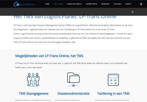 
                            8. TMS van LogisticPlanet - TMS op uw server of in the cloud