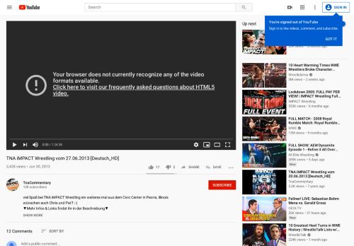 
                            10. TNA iMPACT Wrestling vom 27.06.2013 [Deutsch_HD] - YouTube