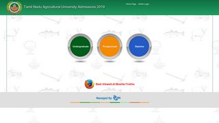 
                            6. TNAU :: ONLINE PRE-ADMISSION