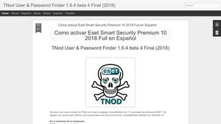 
                            12. TNod User & Password Finder 1.6.4 beta 4 Final (2018)