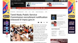 
                            11. TNPSC Group 2 Notification: Tamil Nadu Public Service ...