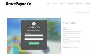 
                            9. TNS Parent Community Portal • BrucePayne Co