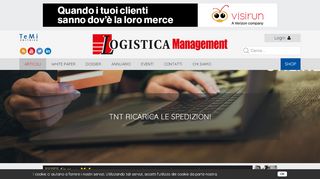 
                            8. TNT ricarica le spedizioni - Logistica Management