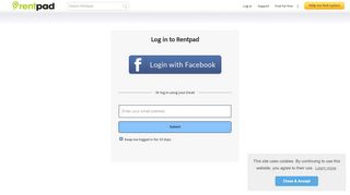 
                            1. to login. - Rentpad