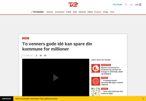 
                            8. To venners gode idé kan spare din kommune for millioner - TV 2