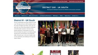 
                            8. Toastmasters UK South - District 91 Members