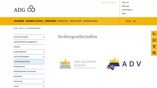 
                            12. Tochtergesellschaften | Akademie Deutscher Genossenschaften ADG