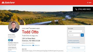 
                            13. Todd Otto - State Farm Insurance Agent in Dickinson, ND