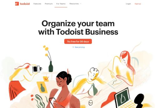 
                            3. Todoist Business – Team Collaboration & Task Management