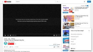 
                            11. Todoist Free vs Premium Any.Do - YouTube