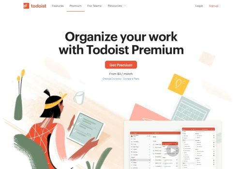 
                            5. Todoist Premium – Try Todoist Premium Free For 30 Days