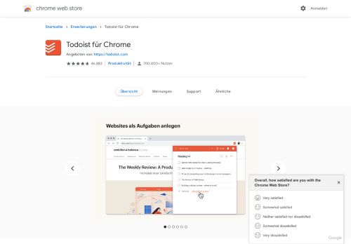 
                            6. Todoist: To-Do Liste und Aufgabenverwaltung - Google Chrome