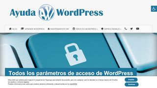 
                            8. Todos los parámetros de acceso de WordPress • Ayuda WordPress