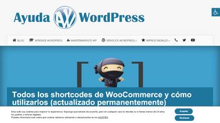 
                            3. Todos los shortcodes de WooCommerce y cómo usarlos (actualizado)