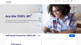 
                            3. TOEFL iBT Prep | Kaplan Test Prep
