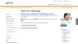 
                            4. TOEFL iBT: TOEFL Go! Official App - ETS.org