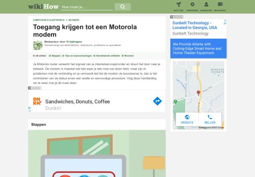 
                            3. Toegang krijgen tot een Motorola modem - wikiHow