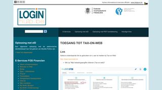
                            6. Toegang tot Tax-on-Web - Login Hulp