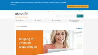 
                            6. Toegang tot uw online toepassingen | Attentia