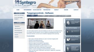 
                            4. Toegangscontrole - Software | Syntegro