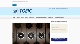 
                            5. TOEIC Speaking & Writing Test - FAQ | TOEIC Singapore