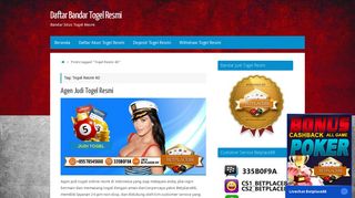 
                            8. Togel Resmi 4D | Daftar Bandar Togel Resmi