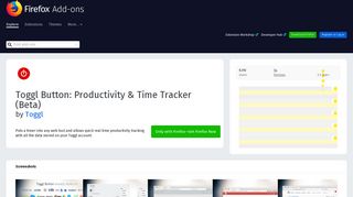 
                            12. Toggl Button: Productivity & Time Tracker (Beta) – Get this Extension ...