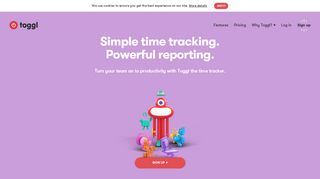 
                            3. Toggl - Free Time Tracking Software