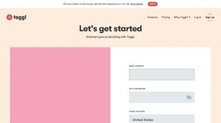 
                            1. Toggl - Sign Up