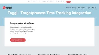 
                            12. Toggl - Targetprocess Time Tracking Integration