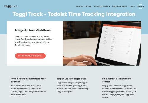 
                            9. Toggl - Todoist Time Tracking Integration