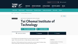 
                            6. Toi Ohomai Institute of Technology | Study in New Zealand, New ...
