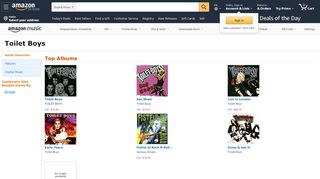 
                            5. Toilet Boys on Amazon Music - Amazon.com