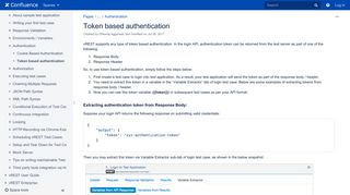 
                            5. Token based authentication - vREST Documentation - Optimizory ...