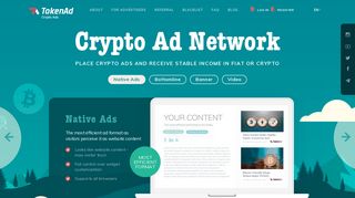 
                            1. TokenAd: Crypto Ads Platform