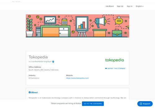 
                            11. Tokopedia - Kalibrr